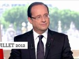Hollande interviewé à l'Élysée : tradition ou contradiction ?