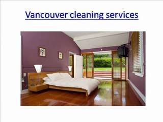 Vancouver Cleaning Service