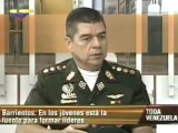 (Vídeo) Toda Venezuela  Entrevista al M G Wilmer Barrientos, jefe del CEO de la FANB (3/4)