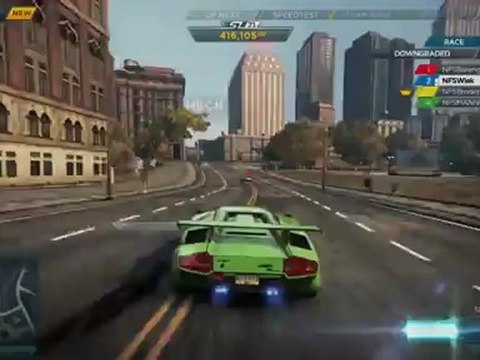 Need for Speed Most Wanted - Gameplay multijoueur