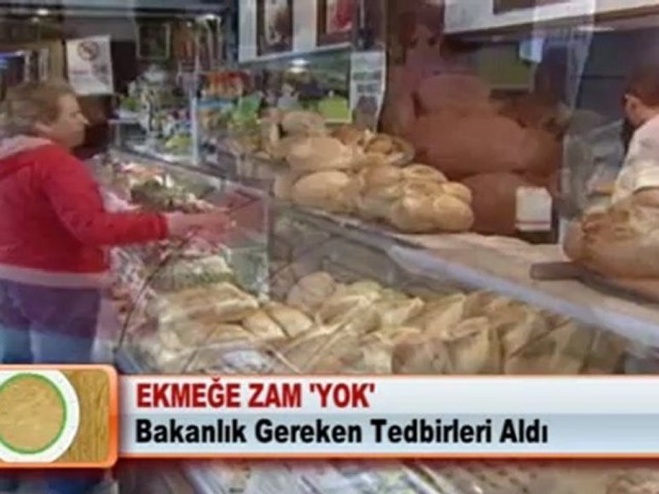 EKMEĞE ZAM YOK