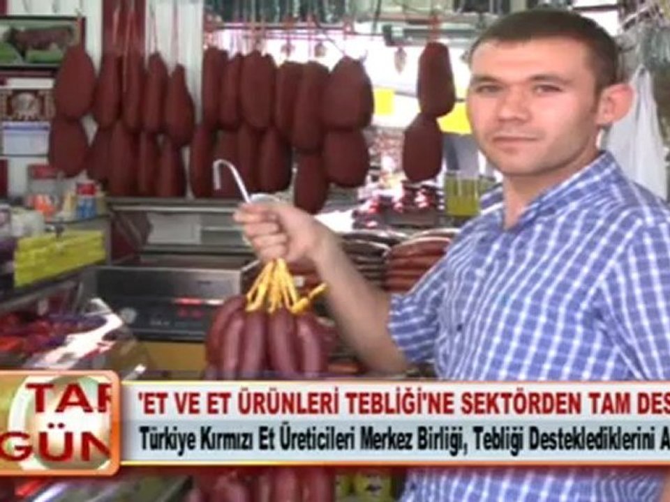 ET VE ET ÜRÜNLERİ TEBLİĞİ’NE SEKTÖRDEN TAM DESTEK