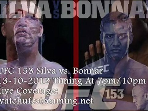 UFC 153 Fight- Bonnar vs Silva Sat 13 Oct Live On PC