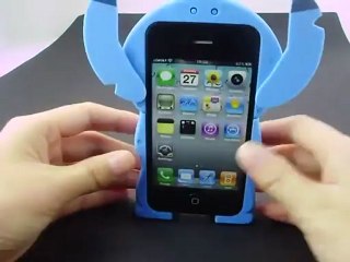 coque Silicone Stitch Disney Pour Iphone4