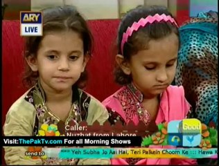 Good Morning Pakistan By Ary Digital - 12th October 2012 - Part 2
