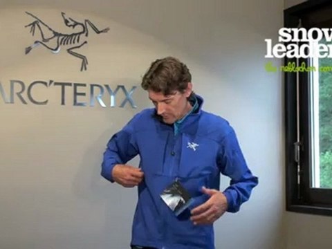 Snowleader présente la veste de montagne Arc'Teryx GAMMA