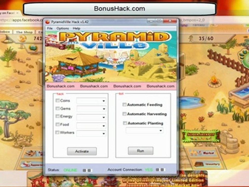 PyramidVille Hack
