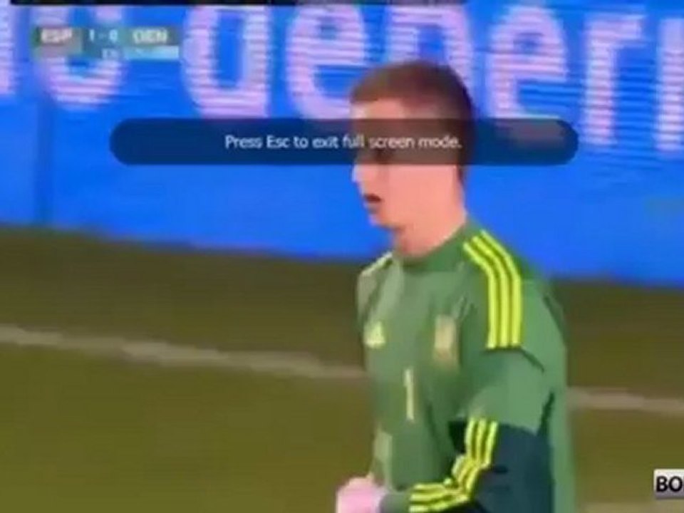 Highlights Kualifikasi Euro U21 Spanyol (5) vs (0) Denmark 12/10/2012