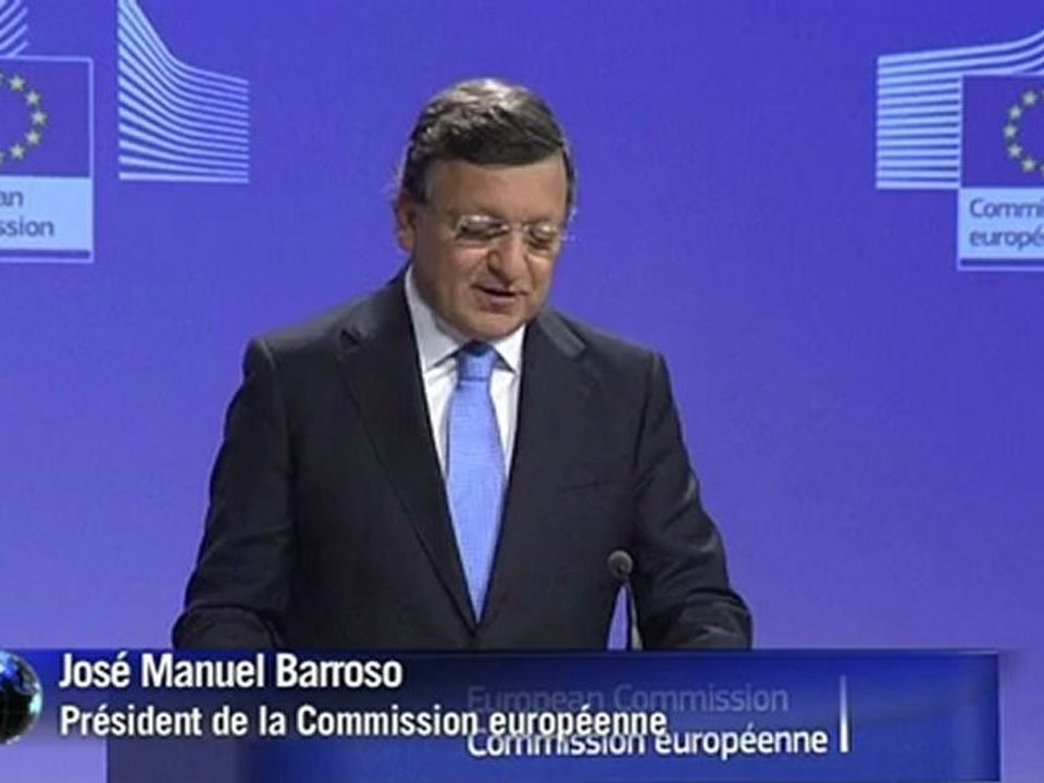 Prix Nobel de la Paix : "un grand honneur" (Barroso)