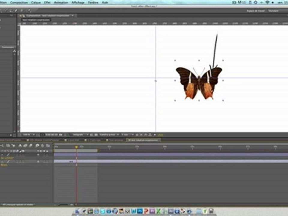 Notion de point d'ancrage dans After Effect