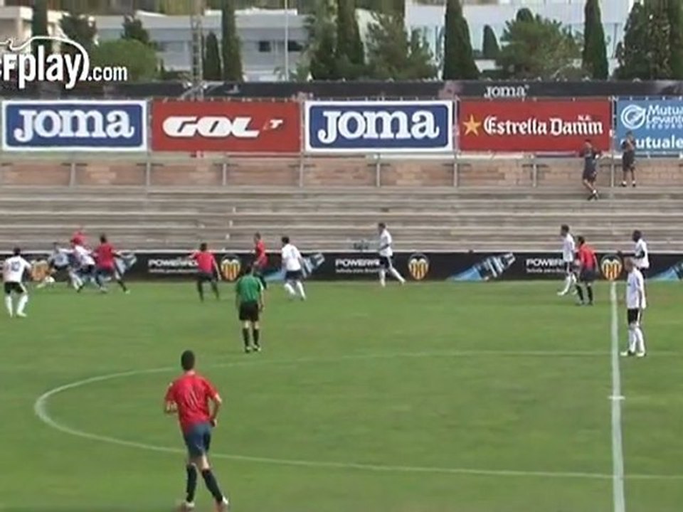 2012.10.12: Valencia CF 4 - 0 Ribarroja CF (Resumen)