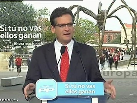 Basagoiti: PNV y Bildu quieren generar división