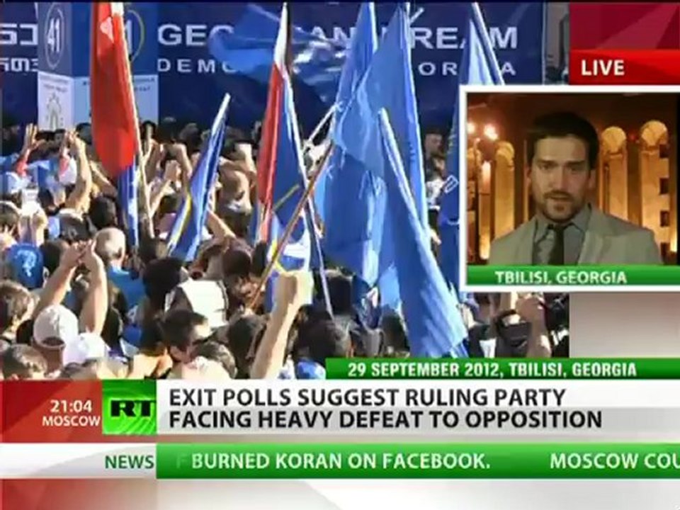 'Dreaming' billionaire defeats Saakashvili in Georgian parliamentary vote