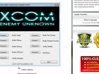 XCOM: ENEMY UNKNOWN TRAINER/CHEAT/HACK