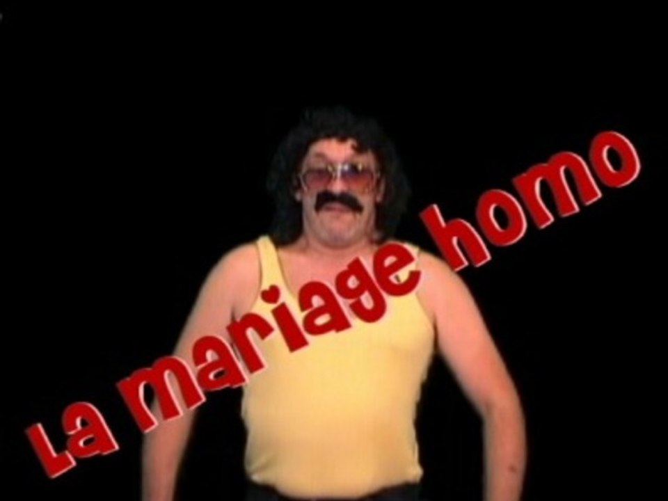 Le refus du mariage homo