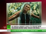 UK media frenzy fails to prove new 'Russian Bond Girl' saga for real