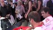 Sébastien Loeb et Daniel Elena en dédicaces au Mondial de l'auto ce vendredi