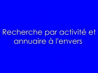 CD Prospect - Recherche par activité et annuaire à l'envers