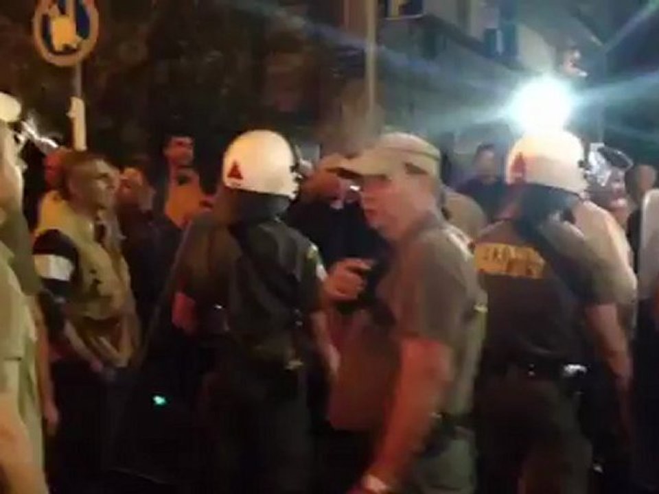 Ένταση στο θέατρο "Χυτήριο"