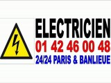 ELECTRICIEN ELECTRICITE PARIS 7e 75007 - TEL : 0142460048 - DEPANNAGE IMMEDIAT 24/24