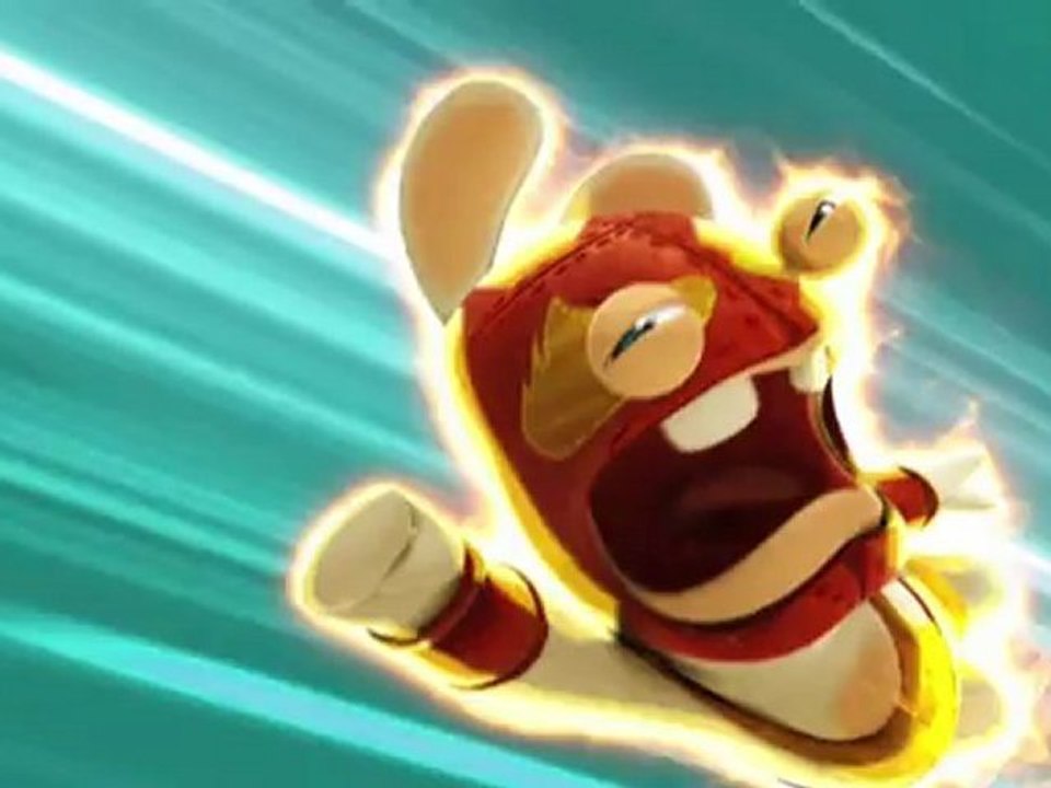 lapin cretins :  une super bagarre !