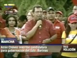 (Vídeo) Adán Chávez inscribió su candidatura a la gobernación de Barinas