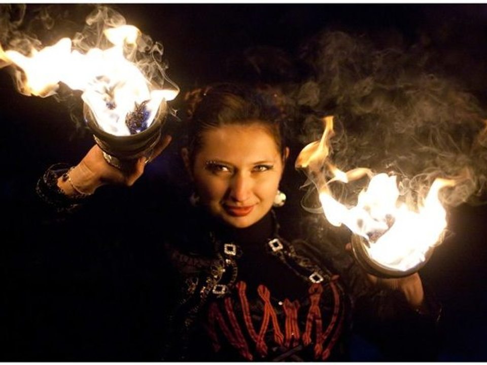 Extravaganza - Fire & Light show (Moscow, Russia)