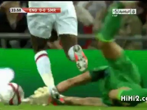 هدف انجلترا الأول