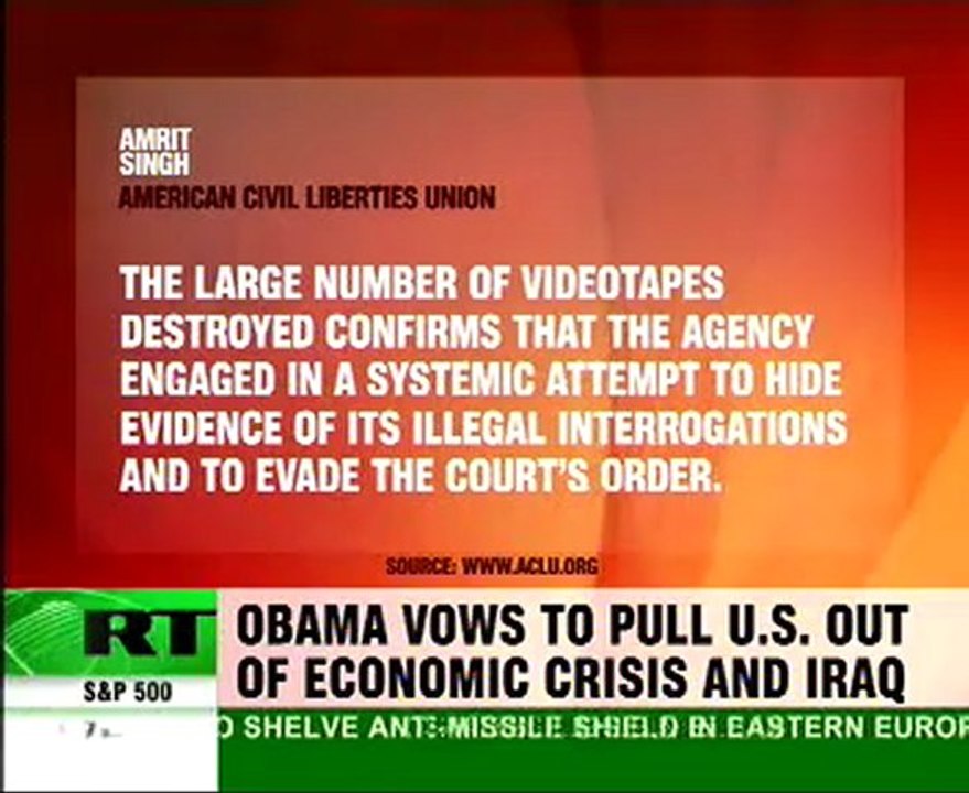 CIA destroyed 92 terror interrogation records