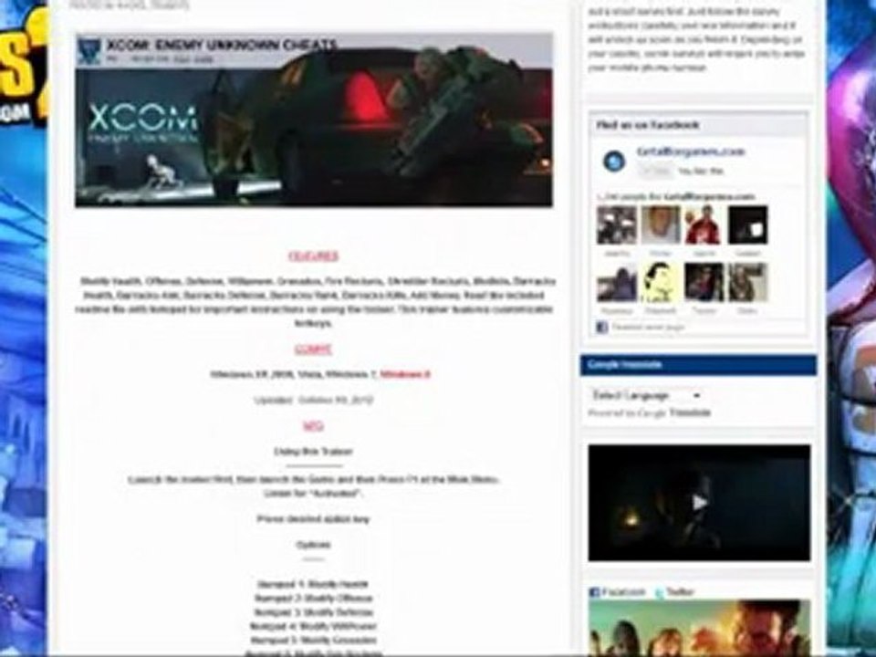 XCOM: ENEMY UNKNOWN TRAINER OCTOBER 13 2012