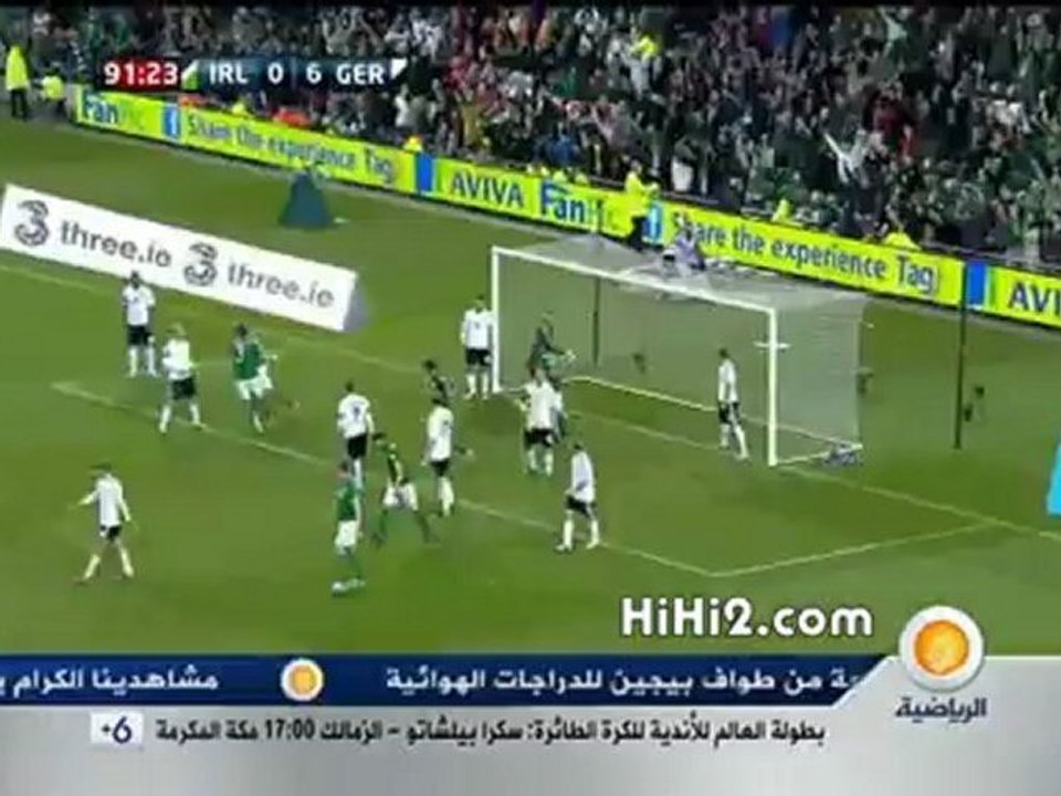 هدف إيرلندا الأول