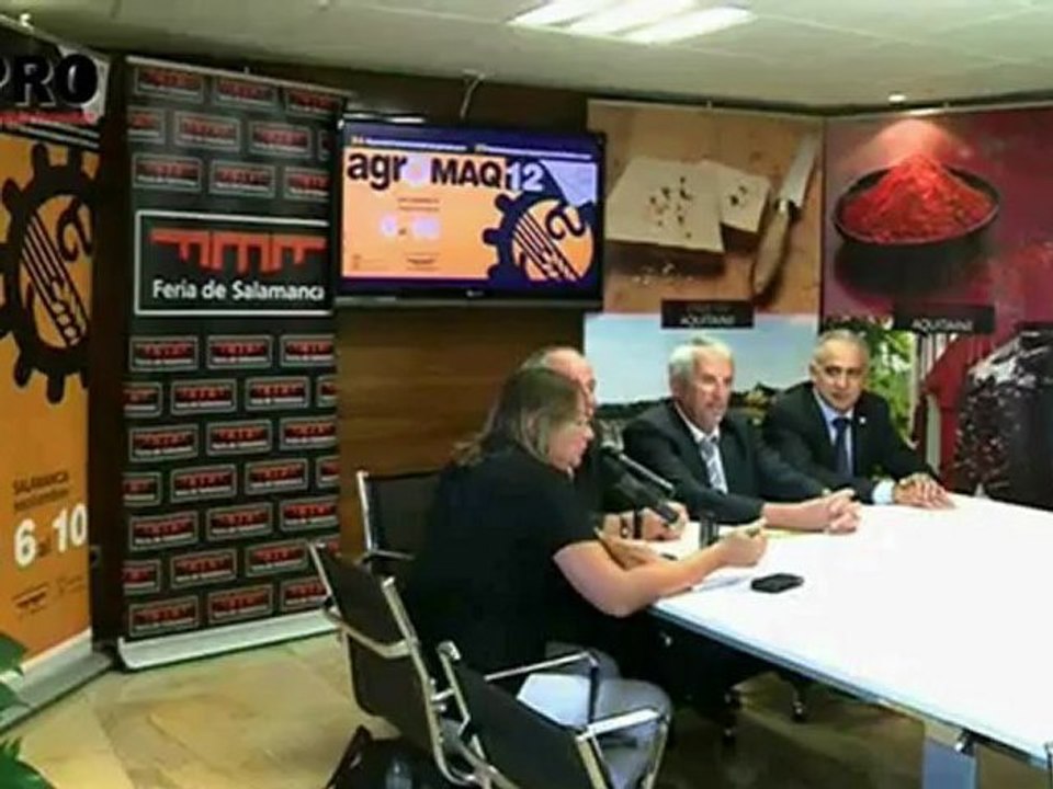 Rueda de Prensa AGROMAC 2012
