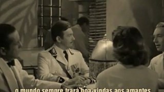 Best Scenes Casablanca- Musica Carly Simon- Legendas em Portugues