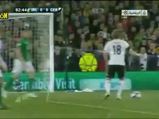أهداف مباراة المانيا وايرلندا 12/10/2012