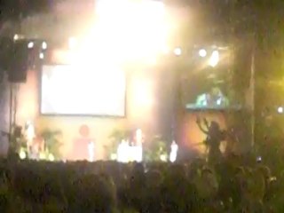 La langue de Hawaii lors de la pasta party