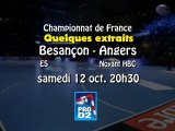 Extrait ES Besançon - Angers Noyant HBC - ProD2 handball