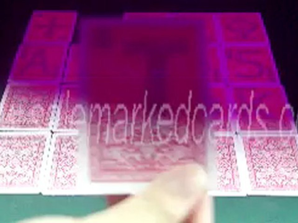 MARKED CARDS GLASSES-Fournier 2818-red