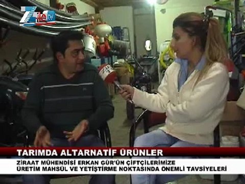 Ziraat mühendisi erkan gür ile tarım üzerine ropötaj 2012