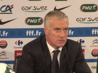 Amical - Deschamps : ''Ça fait mal''