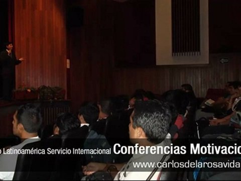 Conferencista de Motivación Carlos de la Rosa Vidal