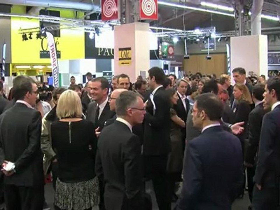 La remise du Prix RTL/Autoplus au Mondial de l'auto de Paris