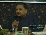 N N Murthy speaks on Poetry Scenario in World at Hyderabad