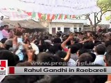 Rahul Gandhi seeks support for Sonia Gandhi in Raebareli