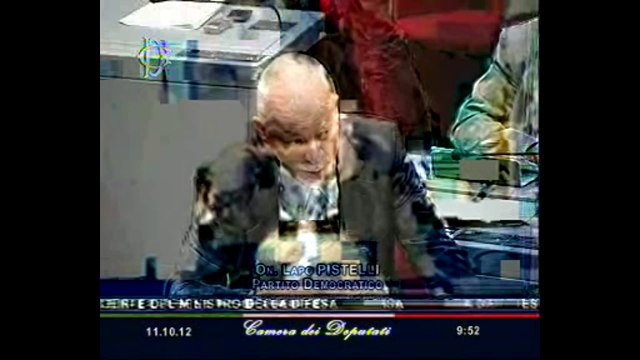 Roma - L'audizione di Giuliomaria Terzi (11.10.12)