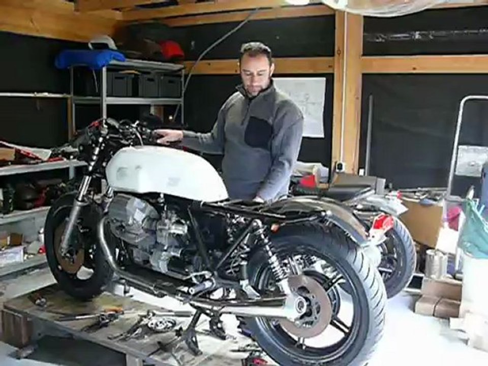 premier redémarrage guzzi