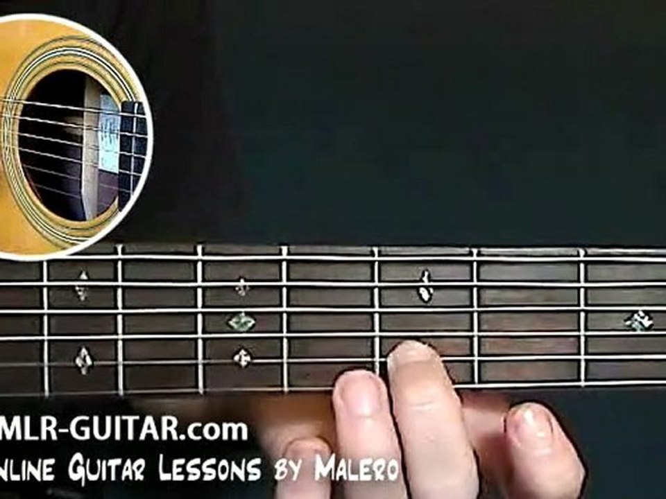Comment jouer "Wicked Game"  à la Guitare - cours N°1