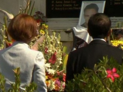 Australian PM visits Bali bombing monument