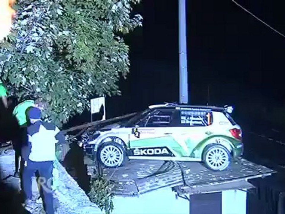 IRC Sanremo 2012 - Juho Hänninen crash