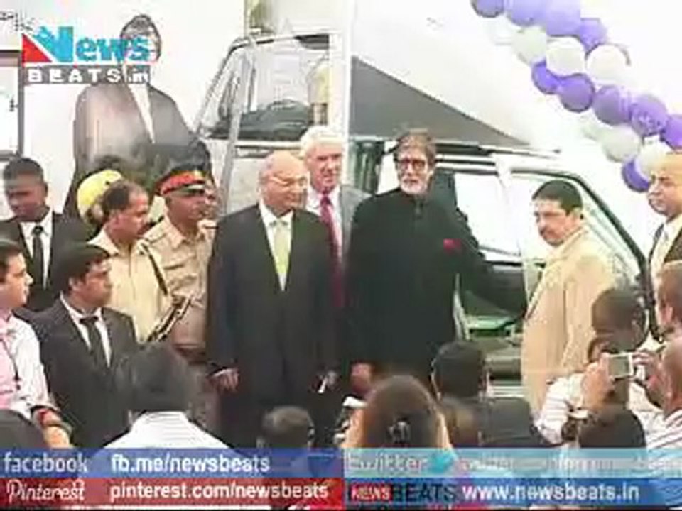 Amitabh Bachchan @ Amitabh a mobile diabetes van from Silver Star launching