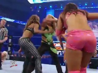 Beth Phoenix vs Layla.Michelle McCool.Alicia Fox.Maryse & Vickie Guerrero HD